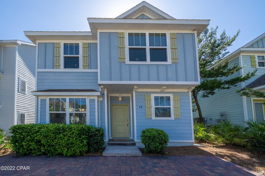 CURRENTLY UNDER CONTRACT, SELLER ACCEPTING BACKUP OFFERS  Located in the lovely Inlet Beach neighborhood of Pinewood Preserve this  lovely beach house features 4 BD/3 BA and comes fully furnished, ready for you and your guests.  The kitchen features stainless steel appliances, quartz countertops. The oversized master bedroom features crown molding, recessed lighting, walk-in closet. The master bath has a double vanity with granite countertops, tile floors and a walk-in tile shower. All 3 guest bedrooms are generous in size, with one on the first floor. Enjoy family fun at the community pool!