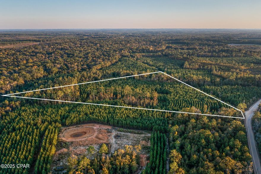 Escape to your own private retreat with this beautiful 20+/- acre wooded parcel, ideally located just minutes from Hwy 277. Whether you're dreaming of building your forever home, creating an investment property, or simply enjoying a peaceful weekend getaway, this property offers endless possibilities. The mature trees provide privacy and natural beauty, while the convenient location keeps you close to everyday essentials. Best of all, you're only about 50 minutes from 'The World's Most Beautiful Beaches,' making it easy to enjoy the best of both country living and coastal fun! Don't miss this rare opportunity to own your own slice of Northwest Florida paradise.