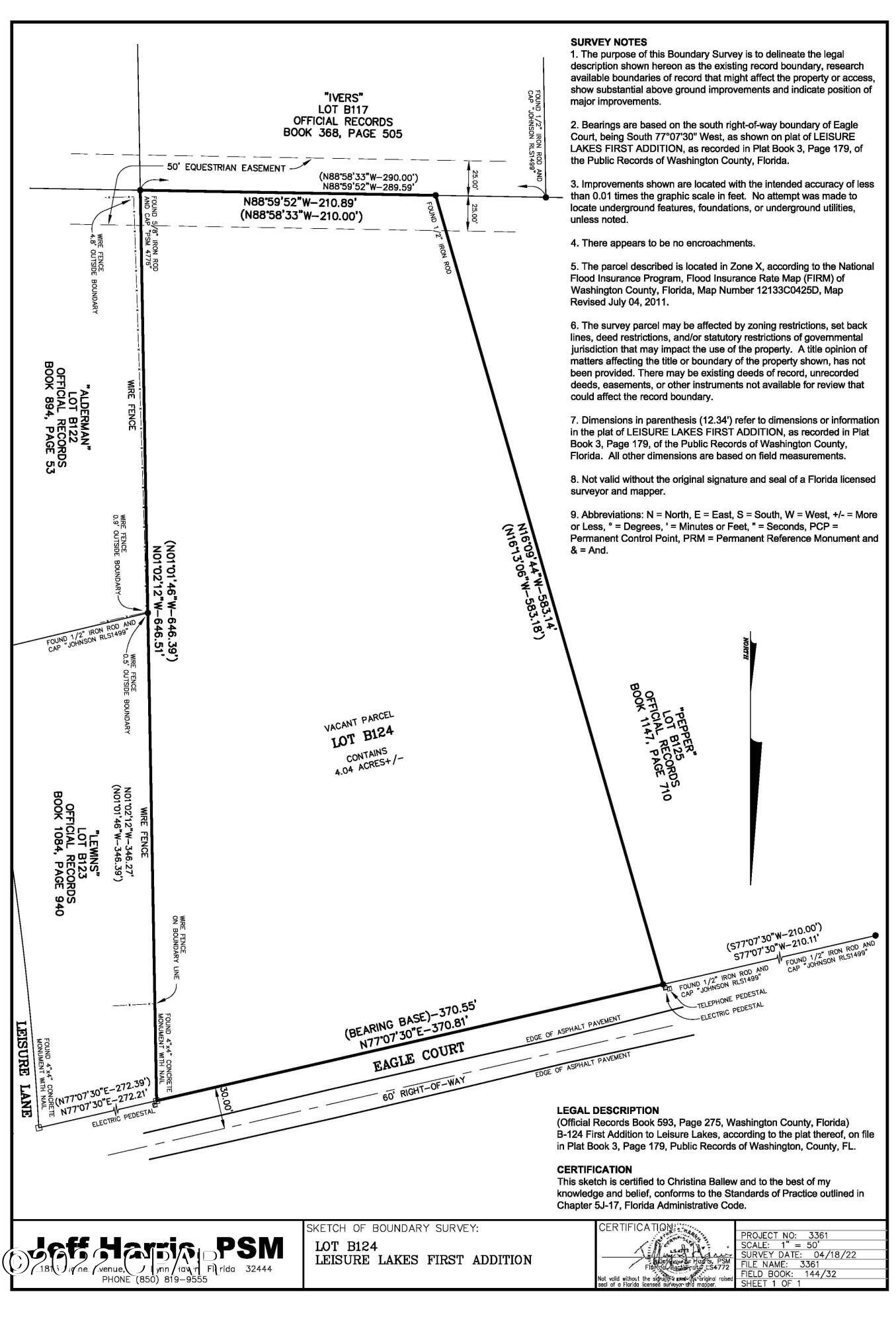 Leisure Lakes 1st Add - Land