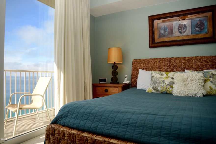 LEAST EXPENSIVE ''L-shaped'' floor plan on the market. This unit is will have you in awe as you glance out at the Gulf. Huge sliding glass doors in the living room, that lead out to the balcony, let in an abundance of gorgeous natural light. 







With stainless steel appliances and stunning granite countertops, it is the perfect kitchen for a penthouse unit. Want to entertain a few guests and show off your penthouse views? The breakfast bar and dining table allow six to dine in the same area. 







This one bedroom penthouse has a GULF FRONT master. Falling asleep to the sound of waves crashing into the shore at night just got a lot easier.







The king size bed in the master, queen size sleeper sofa, and additional bunks provide space for six to sleep comfortably. Tidewater Resort is in a great location for entertainment and eating out. Less than a mile from Pier Park in Panama City Beach, you are just a few minutes from the outdoor dining and shopping center. Toward Santa Rosa Beach,  30-A, and its picturesque offerings are only a short drive away. Tidewater units have an incredible view of the Gulf, whether it's from your balcony or one of the many gulf front pools. Tidewater also has a hot tub, sauna, indoor pool, and fitness center with a beautiful view. There's something for everyone to enjoy.