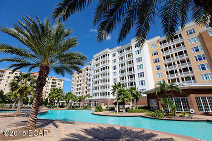 Reflections is a peaceful lifestyle, away from the beach with he all the amenities of a world class resort. The owners now have exclusive use of the nicest pool in Panama City Beach. You'll enjoy the security and charm of Bay Point, along with access to 2 world class golf courses and a marina two blocks away. This condo has new carpet, new water  heater and is unfurnished so the new owner will be able to create their own vacation home close to the world's most beautiful beaches. Lot's of living space and gorgeous views to enjoy a lifestyle few get to enjoy,
