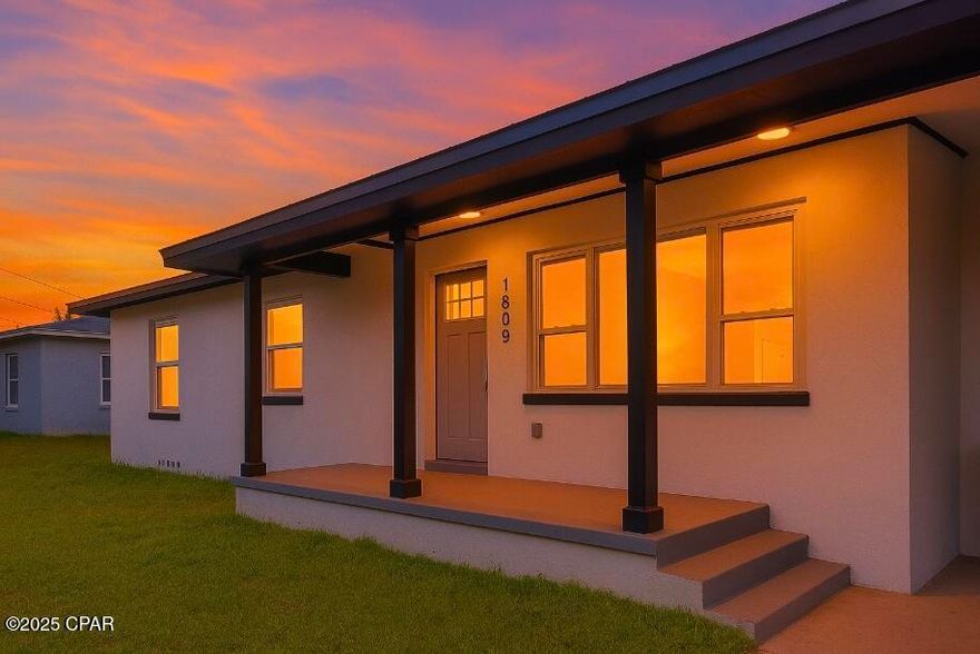 'CURRENTLY UNDER CONTRACT, SELLER WILL CONSIDER BACKUP OFFERS'
Charming 3-Bed, 2-Bath Renovated Home with Spacious Yard in the Heart of Panama City!

Welcome to 1809 Clay Ave — a beautifully renovated home that combines comfort, style, and convenience in one perfect package! This 3-bedroom, 2-bathroom gem features an open-concept layout with a stunning kitchen, complete with a stand-alone island and brand-new appliances — perfect for cooking, entertaining, or just enjoying family meals.

Step into generously sized bedrooms and enjoy two full bathrooms: one with a walk-in shower and the other with a relaxing tub. The home has been thoughtfully updated throughout and is move-in ready.

Outside, you'll love the massive backyard — ideal for family gatherings, BBQs, or even adding a pool! The wide front porch offers the perfect spot for a swinging chair, where you can unwind and enjoy peaceful views of the neighborhood. There's also a huge carport and an extended driveway, providing plenty of space for multiple vehicles and even a cozy outdoor sitting area.

Located just minutes from 23rd Street, you're close to top shopping centers, restaurants, and everyday conveniences — making this home as practical as it is charming.