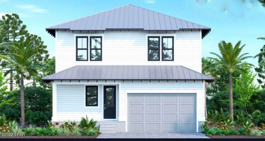 This stunning new construction home located in the Grande Pointe Community will feature custom finishes, an open floor plan, first floor primary living and a private pool. Located on a quiet, dead end street, this home provides the best of both worlds. With plenty of options for dining, shopping and entertainment within a short stroll and four public beach access points across the street, this home checks every box.