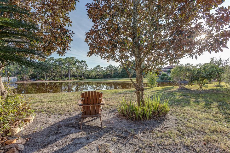 Home Buyer Ready©! The GLADES Nestled next to Hombre Golf Course, this community feels secluded from the hustle and bustle of the life, yet is right down the street from the best our area has to offer with just a short golf cart ride to the beach. This UNIQUELY located elegant Sable 3/2 1741 sqft floor plan home with an in ground pool, enclosed lanai make this a great place to entertain family and friends or just sit and enjoy stunning views of the Hombre Golf course over a pond right from your very own backyard! House features a breakfast bar, separate dining area, open living room with cathedral ceilings, tons of natural sunlight coming through the windows & skylights throughout the home, approximately 200 sqft sunroom that was added by the current owners. Master suite includes 2 closets, separate garden tub and shower. Guest bathroom has been converted to a glass door tile shower. Recent renovations include but not limited to $11,000 new roof and skylights, fresh paint, recent Pergo laminate flooring was installed throughout the home, pool filter. There is a paved alley to access the backyard. Very low HOA fees make it even more attractive. 
Owners generously offer a generator to convey with the sale as well as a good amount of Pergo laminate for new owners to complete any additional projects they wish, heavy duty metal shelving in the garage. Located in Flood Zone X, zoned for A+ schools.