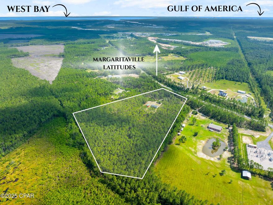 Prime development opportunity in Panama City Beach. This property offers future land use approved as Village Center, ideal for mixed-use residential and commercial projects. Positioned near the exploding Margaritaville Latitudes community, it sits directly in the path of growth.

The location is unbeatable: just 10 miles to the beaches of Panama City Beach, a quick 10-minute drive to Pier Park, and only 15 minutes to Northwest Florida Beaches International Airport (ECP). The site is also convenient to the new FSU Health / Tallahassee Memorial teaching hospital under construction, adding major value for long-term development and investment potential.

This parcel offers a rare chance to secure land in one of the fastest-growing corridors of Bay County.