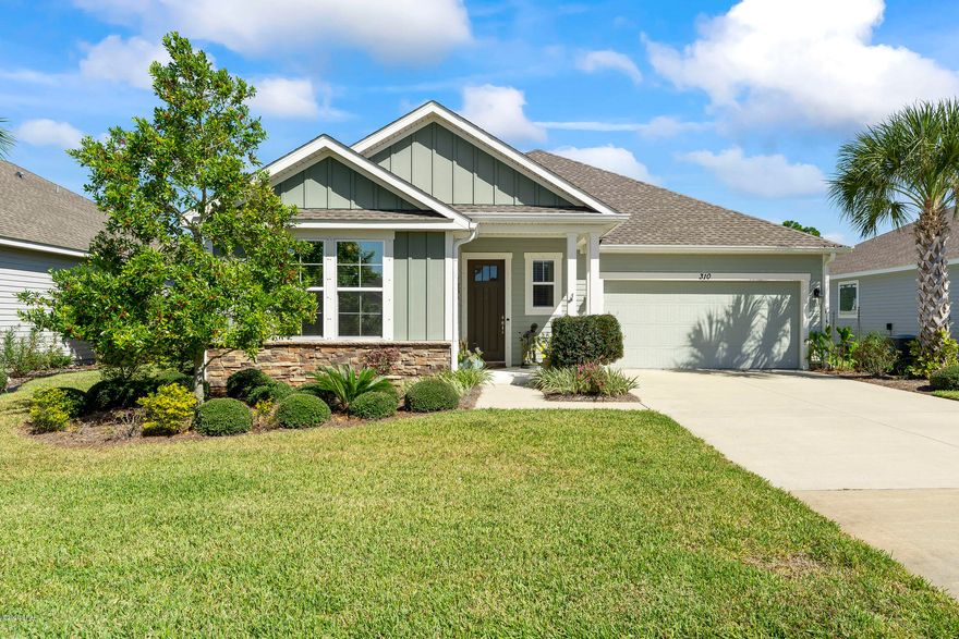 GORGEOUS AMBERJACK FLOOR PLAN available in sought after Whisper Dunes community on the west end of PCB! home is in fantastic condition. Property backs to the conservation area and is fenced. beautiful entry foyer that leads to the open floor plan featuring fabulous kitchen with oversized island with plenty of room for entertaining and extra seating. Large family room and dining area. covered back porch with ceiling fans gives you time to enjoy the peace and quiet of the conservation area.  very spacious master bedroom with trey ceiling. Master bath offers walk in shower, double vanities and large walk in closet with extra shelving and room for shoes shoes shoes! tiled throughout except for front bedrooms. just a short walk to the community pool!