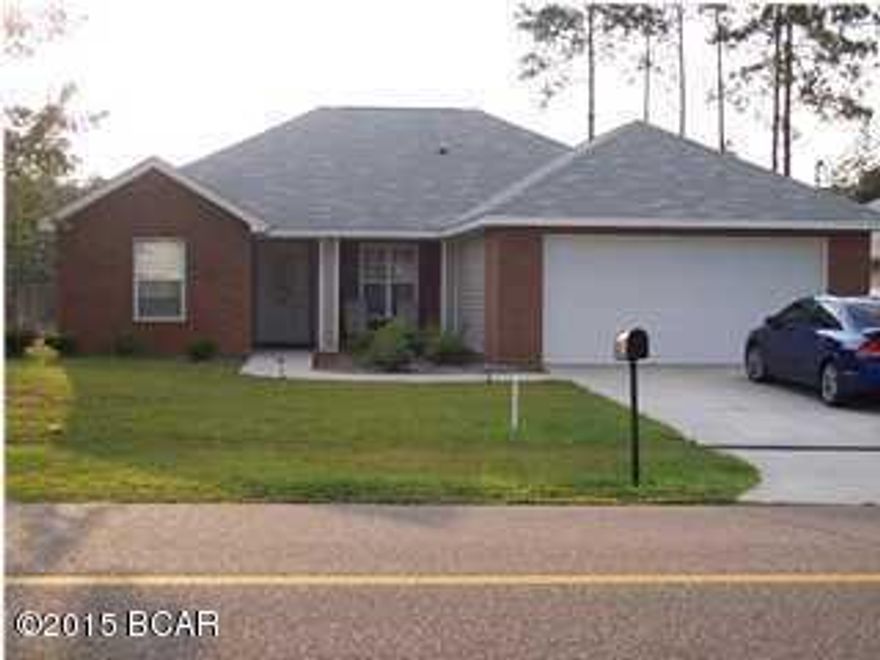 3 Bedroom 2 Bath home with 2 car garage in Lynn Haven. Spacious split bedroom plan with large kitchen & breakfast room. Family room with fireplace, formal dining room. **No Pets. All utilities paid by tenant. Call us today for your showing at 850-233-7926.