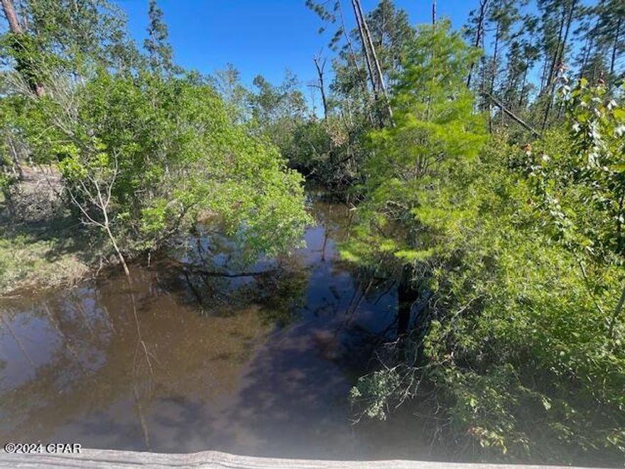 POSSIBLE OWNER FINANCING !! 12.16 acres with over an estimated 850' of meandering Wetappo Creek frontage, approximately 235' of Hwy 386 frontage, and 800' of Buddy Floore Rd frontage that could be suitable for multiple uses. This could also be a great parcel for multiple RV sites or a family compound. Located on the corner of Buddy Floore Rd and Hwy 386, this parcel is located about10 miles north of Mexico Beach, 7 miles south of Wewahitchka, and only 5 miles from the ICW bridge in Overstreet. Partially cleared with new entry and permitted culvert installed on Hwy 386. Property already has a partial road system as well as several potentially cleared homesites and is site ready for many other possibilities, Property is currently zoned residential for the possibility of multiple home or RV sites. Septic and well will be needed. Partial survey and wetland determination letter on file. Comprised of two parcels that are Gulfpa Parcel numbers 03351-000R and 03344-000R. Dimensions obtained via Gulfpa and from the survey of parcel #03351-000R.
