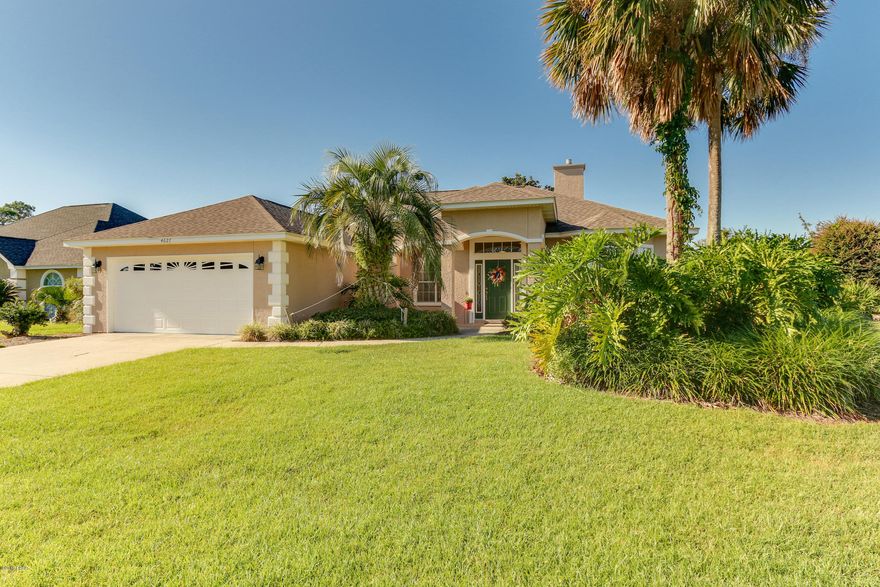 This immaculate 3 bedroom/2 bath home has an open floor plan, 10 foot ceilings, brand new stainless steel appliances, new blinds and a fully landscaped backyard.  This home has a split bedroom plan with a large master bedroom and master bath, a 2 car garage with built in cabinets and a covered patio.  The HVAC was installed in 2013 and the water heater in 2017.  This quiet neighborhood is located near the beach, marina and championship golf course.