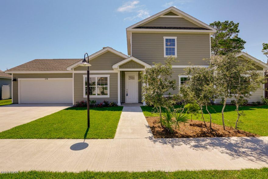 Model Home! 218 Wiregrass Ln is under contract but it will continue to be the model house. Only 2 new homes and 1 resale remaining. 204 Wiregrass is a finished 3/2 ranch. 200 Wiregrass is a 3/2.5, 2 story home under construction. 214 Wiregrass is a 4/2.5 resale.Ocean Mist is an incredible gated beach neighborhood with sidewalks, underground utilities and a neighborhood pool. Only 24 homes will be built.  Conveniently located South of Hwy 98 near Bid A Wee off Lantana St. Less than half a mile to the beach and 1.8 miles to Pier Park. The list of features goes on...