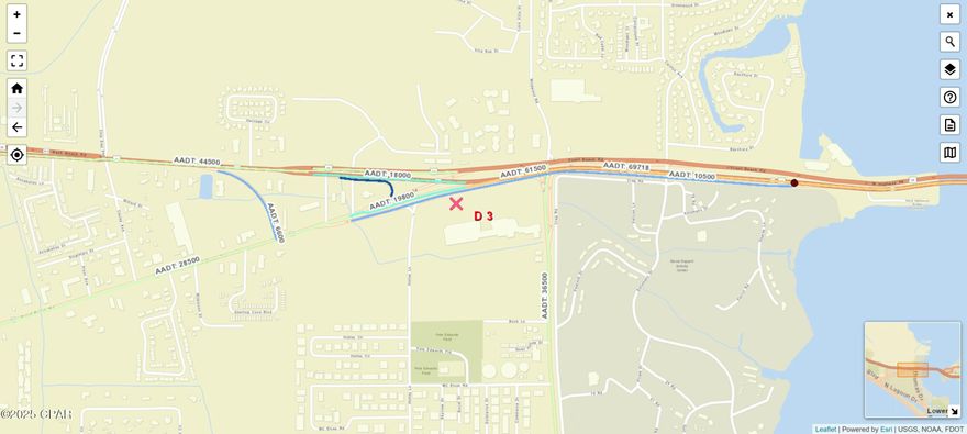 Prime 1-Acre Outparcel - 7099 Hwy 98 W, Panama City Beach, FL 32408

Now available: a high-visibility 1-acre outparcel at 7099 Hwy 98 West in Panama City Beach, FL. Situated within a retail center anchored by Murphy USA, Dollar General, and the high-speed electric go-kart attraction Cartona, this site benefits from exceptional traffic counts and a strategic location.

The site lies directly adjacent to NSA Panama City Naval Base, surrounded by residential neighborhoods and year-round demand drivers. With multiple AADT corridors converging nearbyâ”including 69,718 vehicles per day on Hwy 98 Front Beach Rd, and 36,500 on Thomas Drive, the exposure and access are unmatched in this submarket.