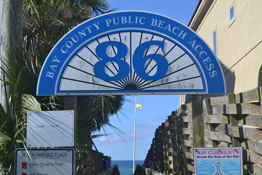 *****RIVIERA BEACH LOT***** This fantastic 50x110 Riviera Beach lot is located just steps to BEACH ACCESS #86 and the ''Worlds Most Beautiful Beaches''. RIVIERA BEACH is the PREMIER west end BEACH LOCATION locate just minutes to 30A shopping, dining, entertainment and to the World Famous Pier Park. Don't let this once in a lifetime opportunity to build your DREAM BEACH HOME pass you by! ALL DIMENSIONS ARE ESTIMATED, PLEASE VERIFY IF IMPORTANT!.