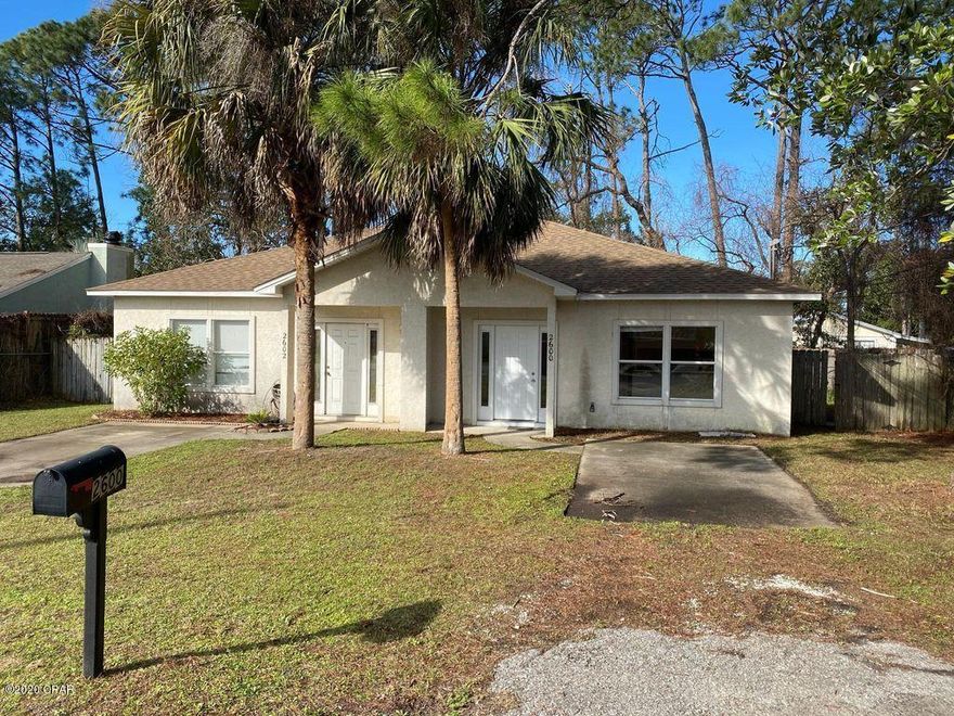 Great investment opportunity! This duplex is located close to the beach, closer to the water, and is in a great neighborhood!

Centrally located to Hathaway Bridge, Thomas Drive, grocery stores (Publix & Winn-Dixie minutes away), marinas, restaurants, the Naval Academy, and more!

Duplex is currently being rented, it's a 2 bed 2 bath on each side, with a driveway and mostly fenced backyard on each side.

New roof, new insulation, new paint, and new stainless steel appliances, including washer and dryer. Live in one side, rent the other, or rent both for great rental income!