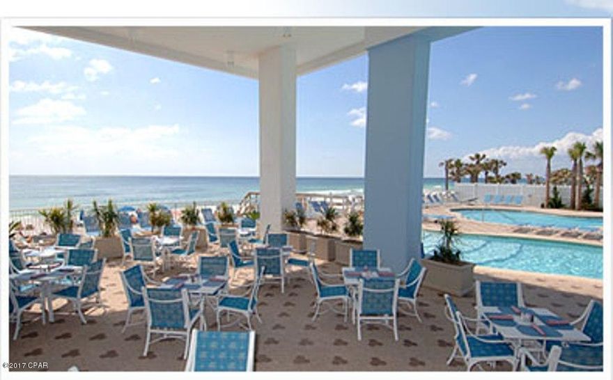 Rare opportunity to lease this beautiful gulf front 3 bedroom condo for long term! UNFURNISHED although some furnishings may be seen in pictures. This 3rd floor condo feels as if you are right on the beach yet up high enough to enjoy your privacy. Conveniently located on the same level as the cross walk to the garage and amenities building. 3 bedrooms and 2 full baths, freshly painted;9 foot ceilings throughout, ceiling fans, newly carpeted bedrooms, beautifully tiled kitchen, bathrooms,& living area. Utility room has a full size washer and dryer. Large gulf front master bedroom with access to balcony. Master on suite features large walk in shower, jacuzzi type tub, dressing area, and walk in closet. Great amenities including indoor/outdoor pools, shoppette & much more!