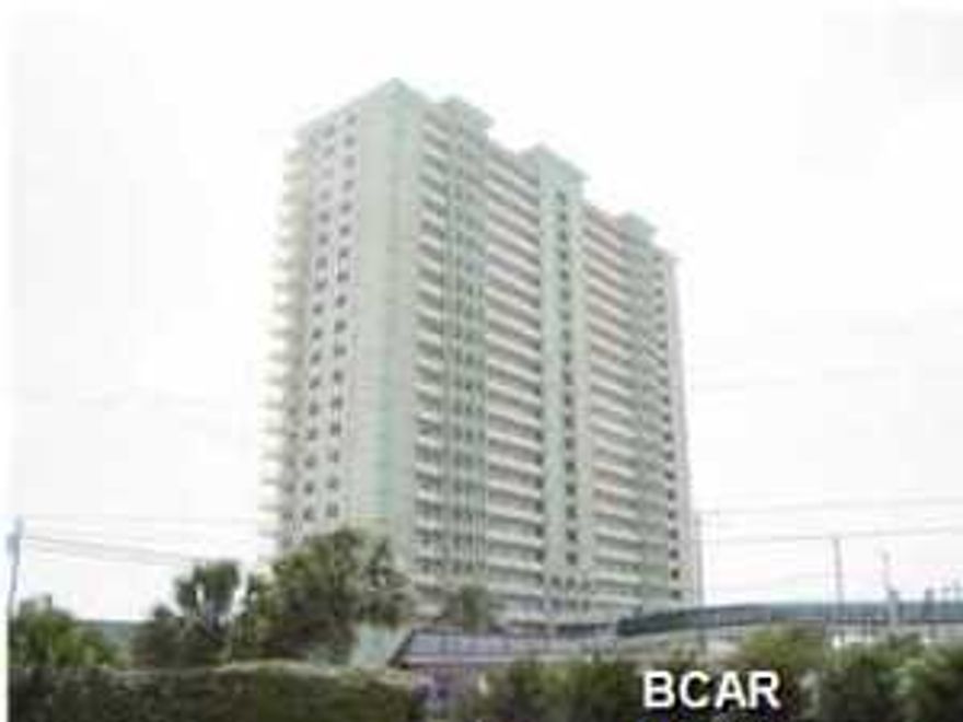 Rare, twelfth floor, center-stack unit at Celadon Beach! Master bedroom and living/dining/kitchen area face the Gulf and have balcony access. This floor plan is a gem and rare in most gulf front condos. Not only do you get a spacious master bedroom facing the Gulf of Mexico; you also get a bonus room which you can use for bunks, storage, an office, etc. This unit is cheerfully decorated and will convey to buyer with all contents. You will love the two full-bathrooms and the ease of access to the elevators. In addition, it is equipped with an Ecobee thermostat with internet control and a convenient AC mechanism that shuts the AC off should the sliding doors to the balcony remain open too long. All of this in a west-end resort approximately three miles from Pier Park. Ammenities