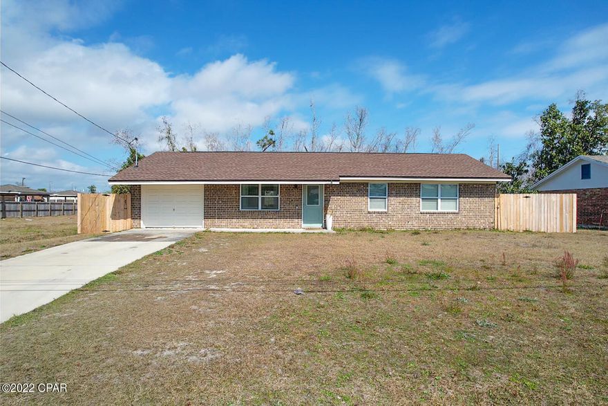 CURRENTLY UNDER CONTRACT, SELLER ACCEPTING BACKUP OFFERS. Nicely appointed home near Tyndall. Recently updated including kitchen remodel, new flooring, new roof (2019), and updated bathrooms. This 3 bedroom, 2 bath home is perfect for a family! The home has a nice sized front yard and back yard. The back yard has a privacy fence. Open floor plan! The kitchen, dining room, and den are all open to one another. The home features an oversized 1 car garage. Priced to sell! Will not last long! All measurements are approx. Please confirm if important.