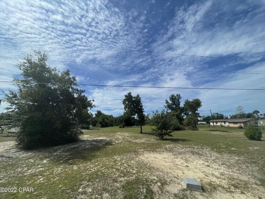 This lot had a home pre-hurricane and still has a slab. Power is run to it, pump for the well is brand newt the septic tank may need to be replaced. Great location and there is also a sweet protected Gopher Tortoise that comes to visit! Schedule today to see it!
