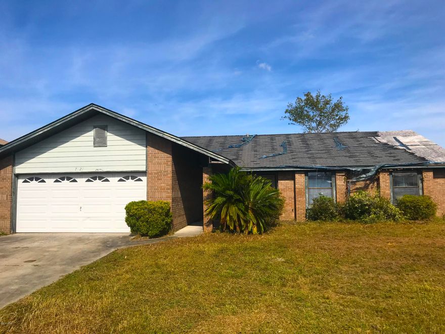 SUPER fix & flip or investment opportunity with this 4 Bedroom / 2 Bathroom brick home at the END OF A CUL DE SAC in the wonderful Callaway Forrest neighborhood of Panama City! This home is 1,490 sqft. (heated) and 2,142 sqft. (total). It was built in 1987 and has some great interior features including vaulted ceilings, a brick fireplace and wide floorpan. In the backyard you have a lot of room and potential. This home did get damage from Hurricane Michael and will require some work - new roof, drywall, etc. - But at this price it is a STEAL! Do not wait because this property WILL NOT LAST LONG!     ----- CASH BUYERS ONLY -----