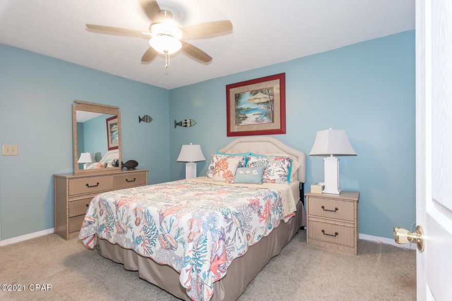 THIS TOWN HOME IS IN EXCELLENT CONDITION....SLEEPS SIX...HAS A DECK OFF THE SECOND FLOOR AND PATIO ON FIRST FLOOR.......THERE IS A CLUB HOUSE WITH A POOL ON THE GULF......THERE ARE MANY MANY POOLS ON THE PROPERTY...PLUS TENNIS COURTS AND PLAY GROUNDS.. PICTURE ABOVE DINNING ROOM TABLE DOES NOT CONVEY WITH SALE OF PROPERTY