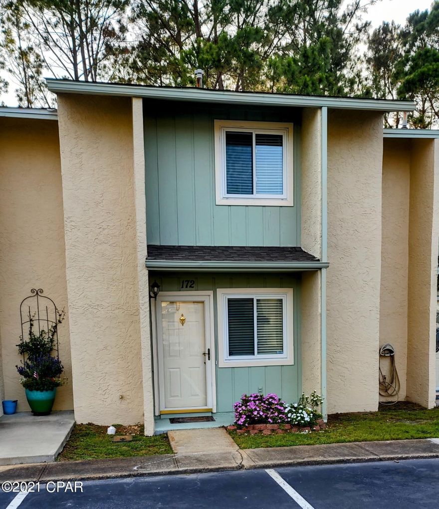 'CURRENTLY UNDER CONTRACT, SELLER ACCEPTING BACKUP OFFERS'... This 2 BR with 1.5 Baths has an ADT Alarm System, Exterior recently painted, NEW WHITE VINYL WINDOWS, Recycled glass & granite counter in Kitchen, new Vanity in 1/2 Bath, Newer Cabinets in Kitchen. Only a 3 minute STROLL to THE BEACH. Gulf Highlands is a Gated Resort with 11 Pools and 1 of them is Gulf Side with the Beach House & Snack Bar. Age, SF, and dimensions approximate... please verify if important.