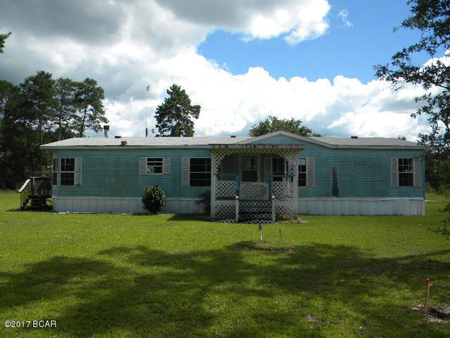 Bring your horses to this 5 acres with fencing, barn with stalls and shed for equipment not to mention this 3 bd, 2 ba home with a large family room with fireplace, kitchen with breakfast nook, front and rear porches and more. It  will need a little elbow grease to make it shine but well worth it.
