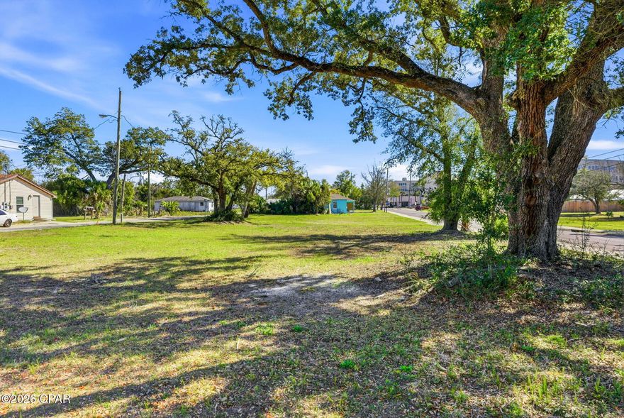 Vacant residential lot at 610 E 7th Pl in Panama City, FL! This 0.585-acre mostly cleared parcel provides a spacious canvas for your dream home. Nestled in a convenient and growing neighborhood, it offers ample room for landscaping, outdoor amenities, and flexible home placement. A rare opportunity to build in a desirable location with easy access to local schools, shopping, and amenities.