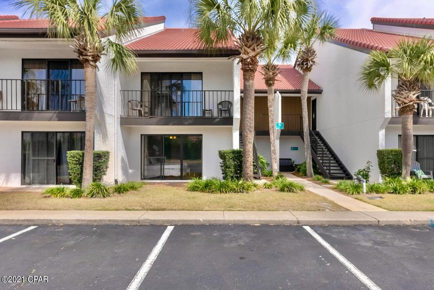 'CURRENTLY UNDER CONTRACT, SELLER ACCEPTING BACKUP OFFERS'  This spacious condo is located within the Edgewater Beach Resort Golf Villas and is located on the ground floor. Enjoy beautiful, tranquil views of the pond and water fountain from the living room and master bedroom. Offered fully furnished and is rental ready. The owner's bedroom easily accommodates a king size bedroom set and opens to the patio. The owner's bathroom is equipped with a double vanity, shower with garden tub combo and a large walk-in closet. Guests will enjoy a second bedroom with two queen size beds, separate closets and outside patio. A second full bath is available with a shower tub combo. Edgewater Beach Resort has some of the best amenities than any condominium in  Panama City Beach has to offer. Amenities include a 9-hole golf course, 11 swimming pools, reflecting ponds, whirlpool spas, tennis courts, fitness center, basketball court, Oceans Bar & Grill and a corner market that offers various necessities, ice cream, Starbucks coffee and more. A Complimentary shuttle service also provides on-site transportation for guests to get around the resort, and will drop you off just steps from the resort's beautiful lagoon pool and private beachfront property.
