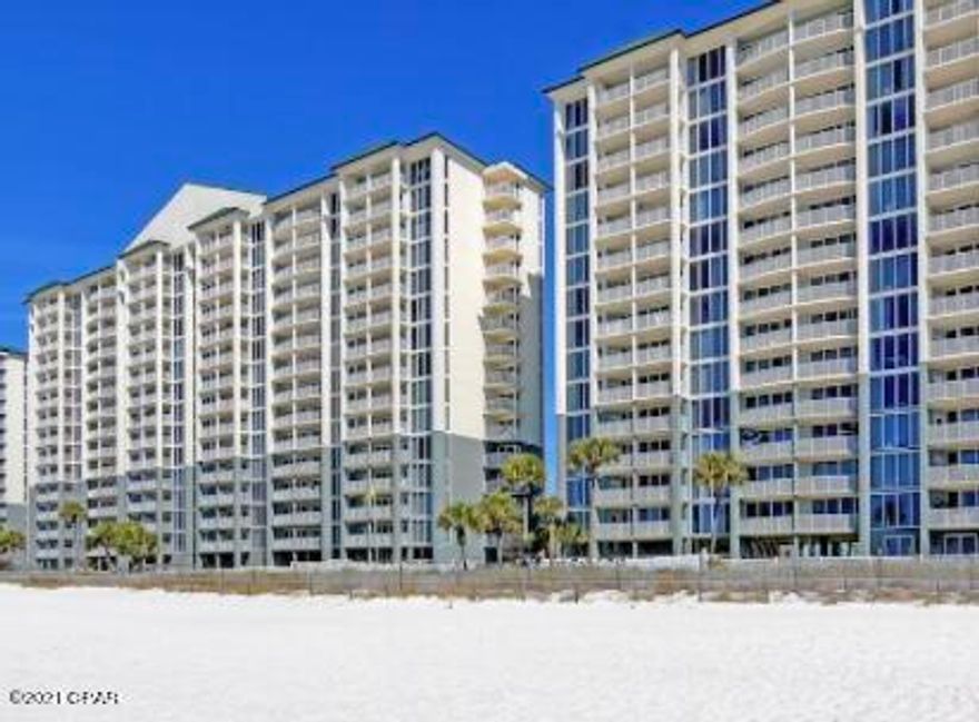 **Owner occupied and easy to show** Updated 1bd, 1ba condo in the exclusive Long Beach Resorts. Seller spared no expense in upgrading this NON RENTAL unit to include: Remodeled kitchen/bathroom(cabinets re-faced), granite countertops, glass insert in bathroom, dual bathroom sinks, SS appliances(LG, Jennair, Kitchen Aid, and new Bosch dishwasher). New waterproof/warrantied vinyl living room/kitchen flooring. 1 year new balcony tile. 3 year new inside/outside A/C(with 10 year warranty), 5 year new AJ Smith water heater, textured ceilings, handicap accessible bedroom doorway, mahogany bedroom/bathroom doors, and new door molding. Bedroom TV and sound bar stay. All furniture removed and replaced by a Rooms to Go furniture package. All info is approx. and should be verified if important