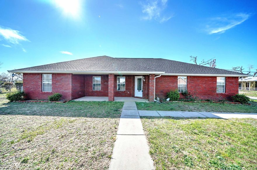 4 bedroom 2.5 bath POOL home with a huge living room and open floor plan to the dining room/kitchen. Split floorplan.  Mudroom off the kitchen. From the new shingled hip roof to a brand new air conditioner less than 2 years old, new flooring, new carpet, new paint, and the pool ready to dive in, this is your forever home. If barbecuing is your thing, the outdoor grill is perfect for you. Built in storage room. There's also a huge utility shed that is fully wired including a ceiling fan, (perfect she shed or man cave!) Additionally, there's an RV receptacle mounted to the house. There is a carport that was poured with a monolithic slab meaning it can be enclosed at any point in time for that perfect game or entertainment room.