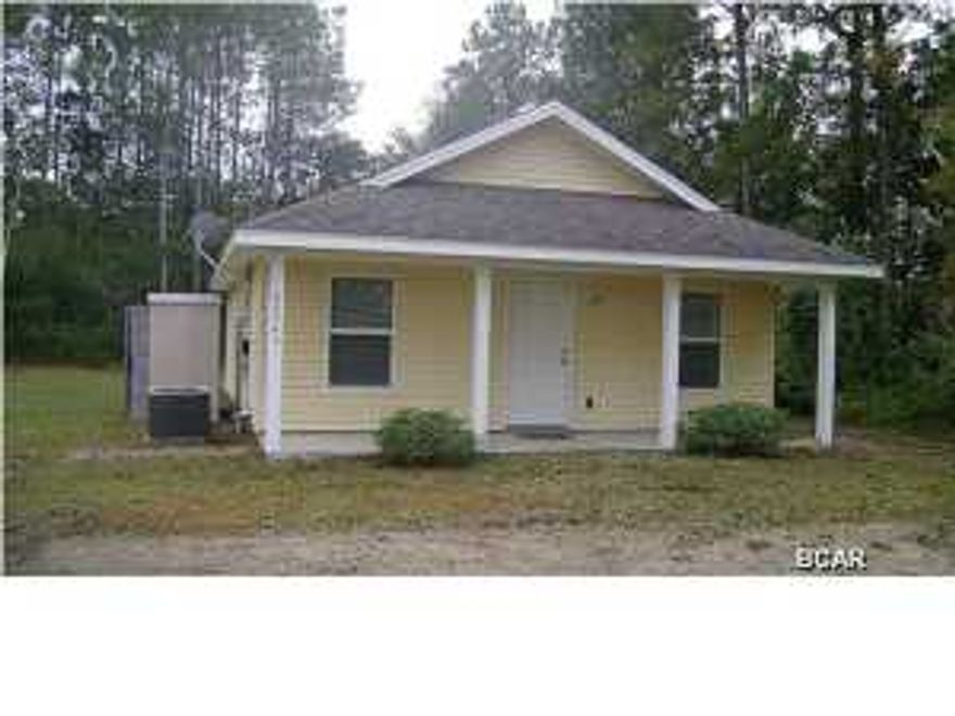 Newer home with ceramic tile and carpet, open floor plan, split bedroom plan, washer and dryer in home, and centrally located to schools, shopping, and Tyndall AFB.