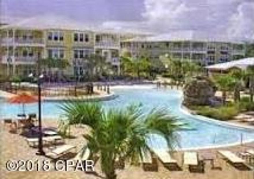 LIVE LIKE YOUR ON VACATION! Island Reserve is one of Panama City Beach's newest resort condominium complexes featuring all of the amenities of a 5 star resort. Island Reserve features a gated entrance, covered parking, massive lagoon pool with lounges, beautiful club house with indoor gym with basketball court, fitness center, media room, game room with card tables and billiard table, and much much more. Lush landscaping is around ever corner surrounding side walks with benches. This unit is a 2 bedroom, 2.5 bath unit featuring bamboo laminate flooring, stainless steel appliances, granite counter tops, and washer and dryer are included.