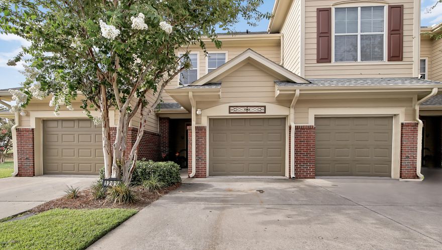 NEW ROOF***NEW FLOORING***FRESHLY PAINTED.  This low maintenance 2 BDR/2BA is centrally located in a gated community with a beautiful lakeside view.  When entering the home you will immediately be greeted with an open foyer which leads to the spacious kitchen complete with granite counter tops, recessed lighting over the breakfast bar, tile flooring, plenty of counter space for food prep and a pantry.  As you proceed down the hall you will notice the 9 foot ceilings and crown molding and new wood look flooring in the living and dining room which opens to a lovely screen porch with a peaceful water view making it the perfect place to enjoy your morning cup of coffee. Upstairs are two very spacious bedrooms, the master suite has a walk in closet and a nicely appointed master bath.  In addition there is a wonderful loft between the bedrooms offering endless possibilities for it's use.  Property is very centrally located and convenient to restaurants, shopping, highly rated schools, hospitals, and Tyndall ABF and Naval Surface Warfare Center. Call for your private showing today, all ages, sizes including sq. ft. are approximate measure if important.