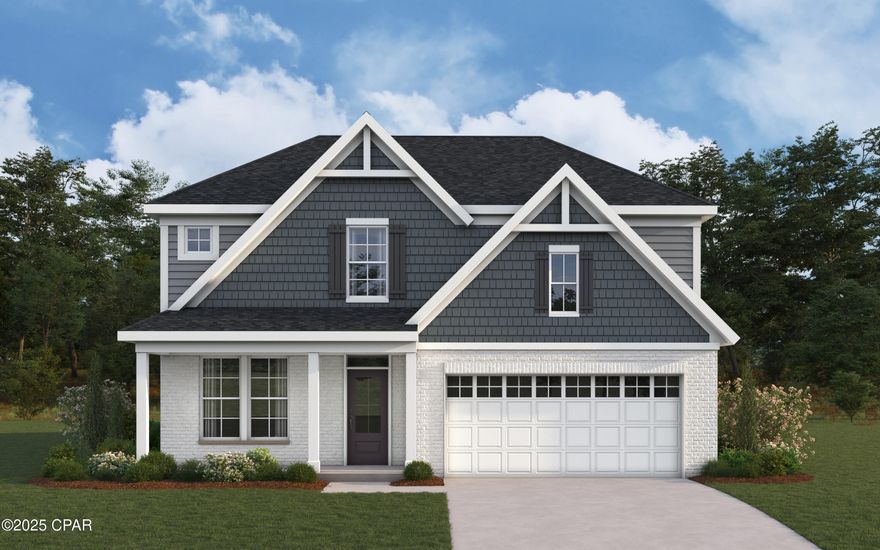 New Construction by Fischer Homes in the beautiful Salt Grass at Ward Creek. This home features the Olive plan with a kitchen island and pantry, lots of cabinet space and quartz countertops. Kitchen expands to light-filled morning room, which has walk out access to the back yard. Two-story Family Room is off the foyer.  Private study with double doors off of entry foyer.  First-floor owners' suite with private bath and walk-in closet. Two additional bedrooms, loft, and hall bath on second floor.  Convenient first floor laundry. Gas grill rough-in on back patio. Attached two car garage.