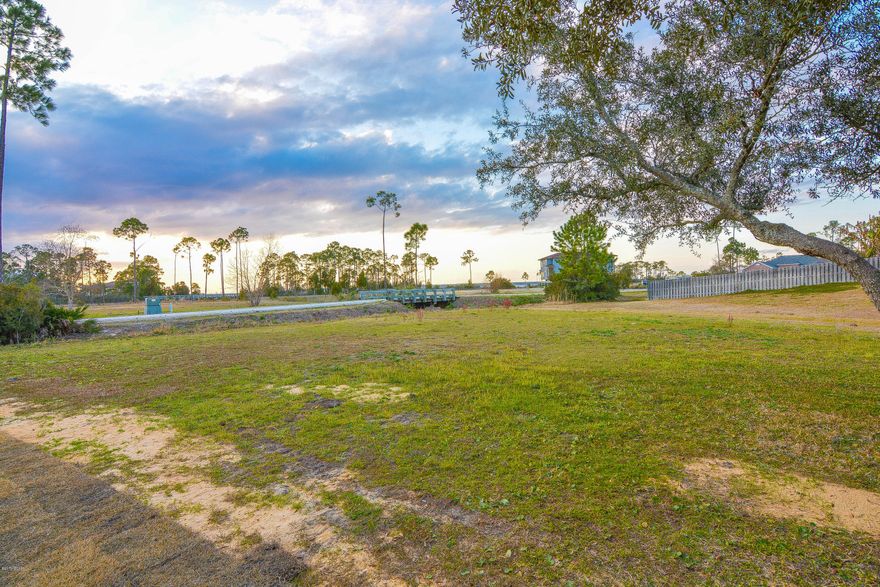 Rare lot in established neighborhood. Lot is located at the end of a quiet cul-de-sac. Beautiful view of marsh area and Goose Bayou from one side of the lot. Call your Realtor today!