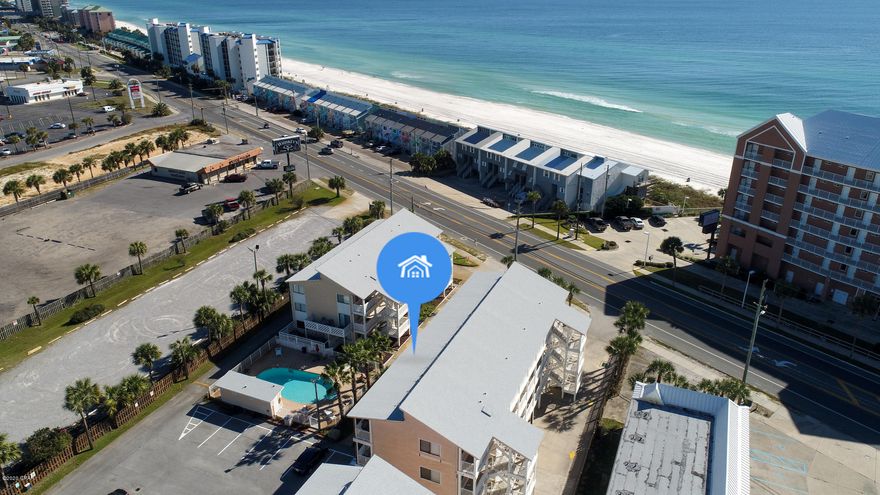CURRENTLY UNDER CONTRACT, SELLER ACCEPTING BACKUP OFFERS  This Sand Castles West condo is located in the prime west end location in Panama City Beach. It has beautiful views of the GULF OF MEXICO!  Recently renovated..New Cabinets, Granite Countertops and Tile throughout. Open floorplan with vaulted ceilings and private balcony overlooking pool. Owners used this condo as a second home so it's been very well maintained. Located in a small complex right across the street from the beach, 2 pools and clubhouse, all within walking distance of shops and restaurants. Only 1 mile from pier park. This one is a must see.