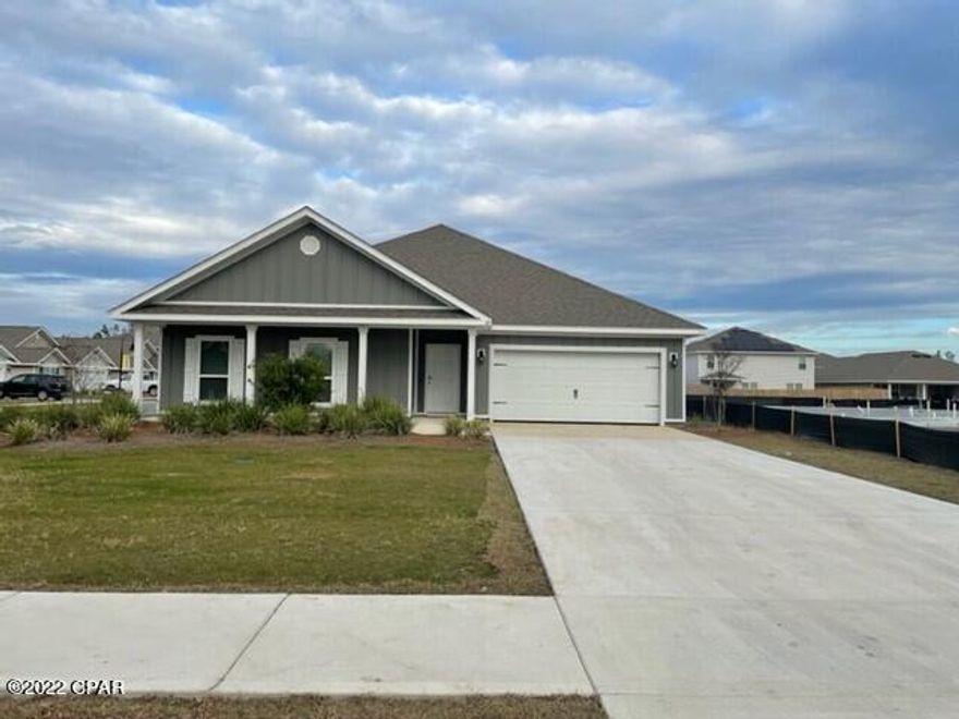 The Victoria floor plan is an elegant single story home with 4 bedrooms. This home has luxury vinyl plank flooring throughout all common areas and each bedroom has plush carpet. Just through the foyer of this home you will find a large living room that is connected to the kitchen and breakfast area that opens to the covered back porch. The master suite has a large bathroom with a separate shower and garden tub with a walk-in closet. Covered porches adorn the front and back of this spacious home. 



**Home sold as is**



Furnishings and window treatments do not convey, curtain rods and any appliances currently in home to remain. Manufacturer's warranty will be for the time remaining on the item. A standard Smart Home package includes a KwikSet keyless entry, Skybell doorbell, automated front porch lighting, an Echo
Dot device, and Quolsys touch panel which can be integrated to control your lighting, thermostat, front door and so much more.
A builder 10 year structural warranty is also included.
Pictures, photographs, floor plans, elevations, features, colors and sizes are approximate for illustration purposes only and will
vary from the homes as built. Home and community information including pricing, included features, terms, availability and
amenities are subject to change and prior sale at any time without notice or obligation. For Move-In/Completion Estimates:
Ready dates are estimates only. Timing of completion of construction and buyer move-in are subject to contingencies
contained in home purchase agreement and governing jurisdictions issuance of a certificate of occupancy, and may change
due to forces majeures and other delays or disruptions outside the reasonable control of the Builder