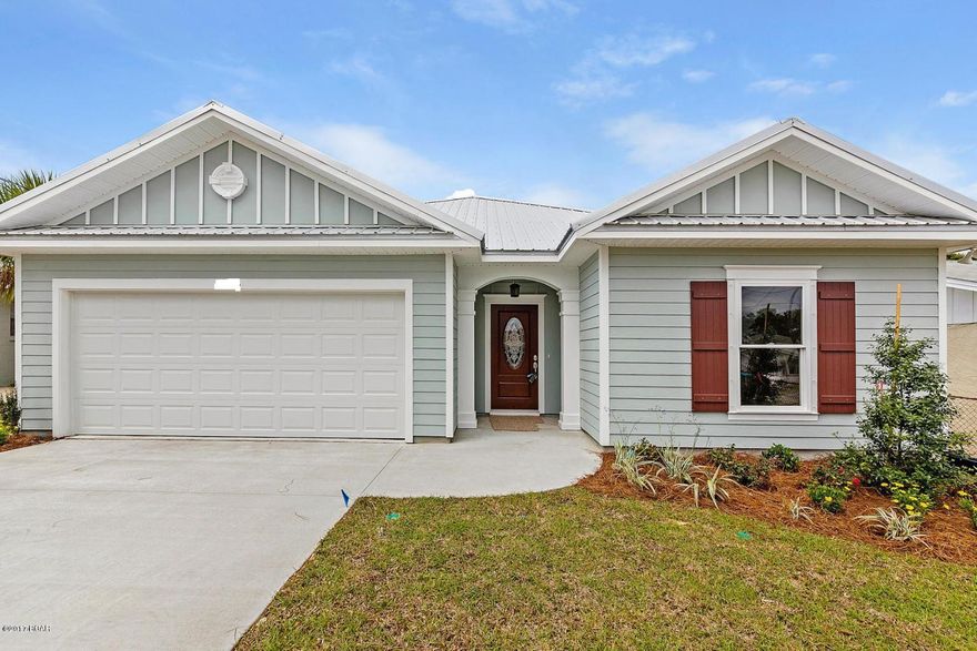 Brand new beautiful home being built in desired Open Sands subdivision which is a Golf Cart Friendly Community. Home features open floor plan, wood look tile, trey ceiling in living room and master bedroom. Large kitchen with granite counter tops, stainless steel appliances, breakfast bar, pantry and walk in closet in master bedroom. Double vanity in master bath. Energy efficient windows, 2 car garage and sprinkler system with separate meter for reclaim water. Home is Move In Certified. Completion date of mid March. (Pictures are not the actual home, but same floor plan previously built. Colors may vary.)