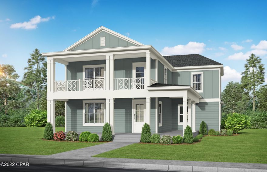 Introducing new plans along with modern designs to the the waterfront SweetBay community! Harris Doyle Homes, the community's newest builder, debuts its Santa Rosa plan. This spacious home offers plenty of living space & room to entertain with an expansive Great Room that flows into an open kitchen, separate dining area, + covered lanai with fireplace! The primary bedroom suite is also conveniently located on the first floor with laundry close by. The second floor features a loft area that can be used for a media room/ office space plus 3 extra bedrooms! The design team has incorporated stylish finishes with quartz countertops, decorative doors, designer light package, stainless appliances with gas range and built-in microwave, LVP and carpeted flooring, and more! Model Home now open! SweetBay is a walkable community with unrivaled amenities: dock with North Bay access for kayaking, paddle boarding, and fishing, parks, junior olympic pool, basketball and sports court, miles of trails, and planned future amenities including a town center and marina coming soon! New home buyers even get priority access to top-rated University Academy!