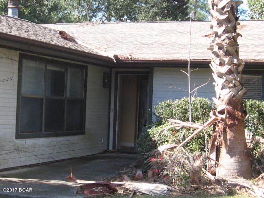 This is a 3 bed room 2 bath home has a mother in law quarters out back, a in ground swimming pool, which is covered, great location just a short distance to the beautiful Sandy Beach of Panama City, this is a must see being sold As Is.