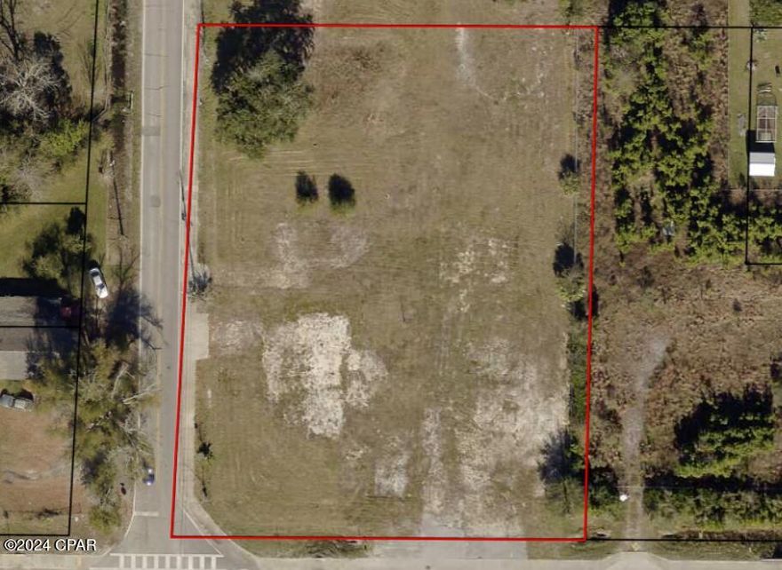 ****Great location close to TAFB and Schools! This one acre corner lot is a cleared lot and can have four homes built on it. Water and sewer is already at the street. The property currently has five addresses but only has one parcel ID number. The property can be split up into four lots. Will need to be surveyed to split up.  All measurements are estimated. For more accuracy please have surveyed. Currently zoned R-1.