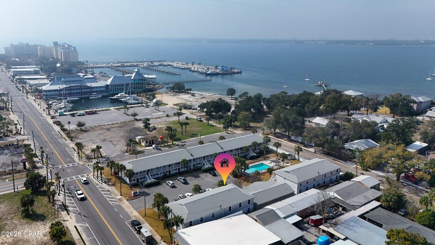 Welcome to 1301 Beck Avenue, Unit 64, a charming 1 bedroom, 1 bathroom retreat perfectly positioned in one of the most desirable and walkable areas of town. Just steps from the beautiful waters of St. Andrews Bay and the heart of the historic district, this location offers the ultimate coastal lifestyle. Enjoy morning walks along the bay, sunset views just outside your door, and easy access to some of the area's best local restaurants, coffee shops, and lively bars. Whether you are looking for a full time residence, weekend getaway, or investment opportunity, this unit places you right in the center of it all. Inside, you will find a comfortable and inviting layout designed for easy living. The one bedroom floor plan offers just the right amount of space while remaining low maintenance, ideal for anyone wanting to spend more time enjoying the surroundings and less time on upkeep. With downtown charm, waterfront access, and a short drive to beaches, shopping, and entertainment, this property offers convenience, character, and coastal appeal all in one. Opportunities in this location do not last long, come experience the lifestyle for yourself.