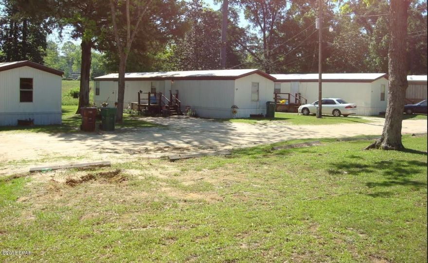 Income producing mobile home park. Site consists of 17 pads with 11 mobile homes. All 11 homes are park owned and rented on long term leases. Homes are in great shape and tenants pay their own utilities. This park is in a great location in a family friendly neighborhood near schools, shopping and dining. There is upside for the next buyer to add value by filling the empty pads with homes and raising current rents to market rate. All pads on city utilities. Won't last long!