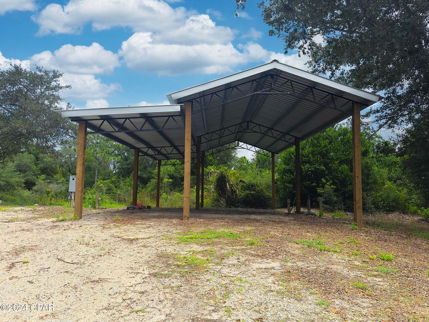 This beautiful and turn key RV lot with all utilities - 2 hook ups - is nestled in the area of Highland View, this lot boasts proximity to the pristine waters of St. Joe Bay. For boating enthusiasts, a county boat landing with restrooms and ample parking is just down the street, making it easy to launch your boat and enjoy world-class fishing in St. Joe Bay and the Intracoastal Waterway. Whether you're an angler or simply love the water, this location is a dream come true. Enjoy the best of coastal living with nearby attractions including Port St. Joe, Windmark Beach, and Mexico Beach. Plus, you're just minutes away from the natural beauty of Indian Pass, Cape San Blas, and St. Joseph State Park. Don't miss this incredible opportunity to own a piece of paradise where you can park your RV or Rent the lot as an investment and immerse yourself in the serene surroundings of Sunset Bay