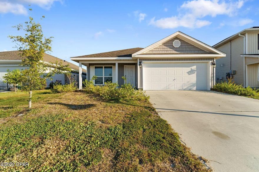 How does an average power bill of $35 a month sound?!?!  Thanks to high quality solar panels you can save hundreds of dollars a year on your power bill. Come check out one of the best priced 4 bedroom homes on the market today. Built in 2020, this home has only had one owner and been very well taken care of. The home sits across from a beautiful pond and steps from a nice park that is perfect for anyone to enjoy the great weather we have to offer. The open floor plan kitchen provides great space. The community of Bridge Harbor has an amazing pool that is perfect for the family to enjoy!