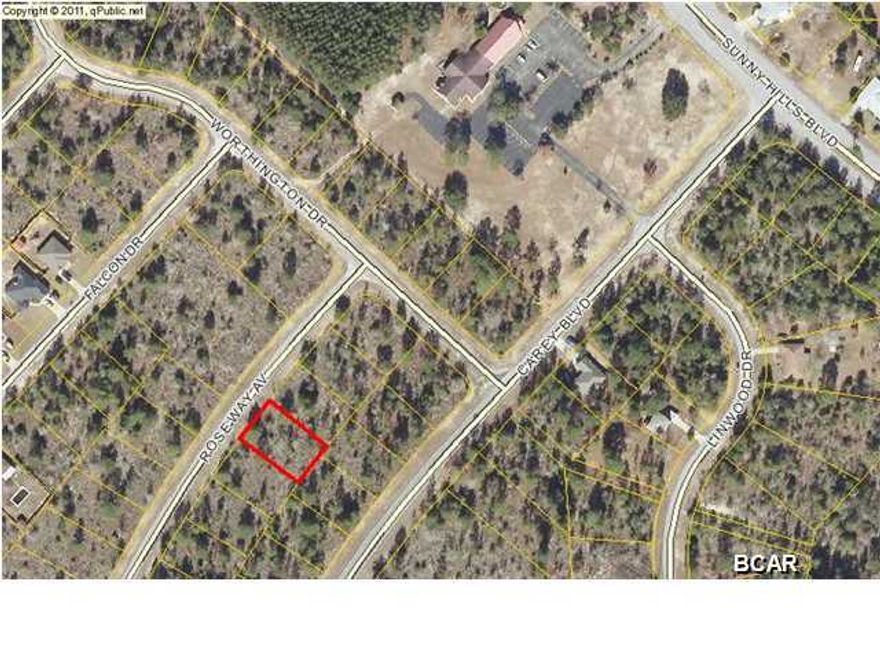 26 miles from Northwest Florida Beaches International Airport.Taxes include $31.91 MSBU annual assessment.  Taxes include $31.91 MSBU annual assessment.  Subject to Sunny Hills Unit 1  deed restrictions of record..