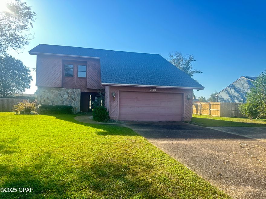 Spacious Pool Home on a Generous Lot in the Heart of Panama City

This property presents a rare opportunity to create your dream home in a prime location. Set on a large lot, this home has been taken down to the studs following Hurricane Michael (10/10/18) and is ready for your personal vision and design. Whether you're a builder, investor, or homeowner eager to customize to your own specifications, this blank canvas offers incredible potential.

The exterior features a two-car garage, a striking circular driveway with ample parking for multiple vehicles, and additional space for a boat, RV, or other recreational toys. A detached shed provides extra storage convenience.

Out back, you'll find an inground pool (currently covered, condition unknown) along with a spacious yard and patioâ''perfect for future outdoor entertaining, children, or pets.

Just 8 miles from the world-famous white sandy beaches of the Gulf of Mexico, this property offers both tranquility and easy access to Panama City's best attractions.

Don't miss this chance to bring your vision to life and own a home with outstanding potential in a sought-after location!