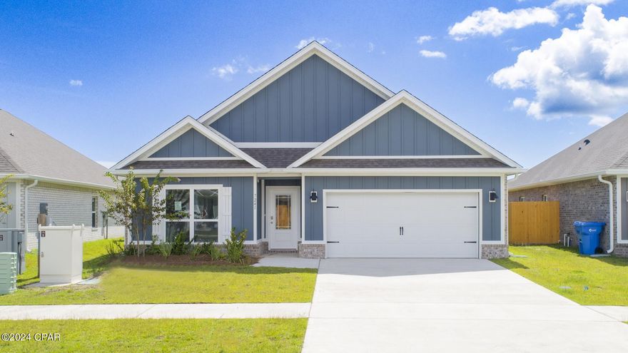 Come see our new home at 7241 Big Buck Blvd in Southport, Florida at Hodges Bayou Plantation. 

The Rhett is one of our one-story floorplans featured in our Hodges Bayou Plantation community in Southport, Florida. This is a fantastic floor plan and a community favorite. 

As you enter this 4 bedroom, 2 bath home, you will see 1,835 square feet of spacious living. The interior features 9' ceilings throughout, engineered vinyl plank flooring throughout the main areas, and carpet in the bedrooms. This home has tray ceilings in the living room and primary bedroom per plan as an added feature, granite countertops, and elegant doors.

The kitchen has a center island, a nice size walk-in pantry and the stainless-steel appliances include smooth top range, microwave, and dishwasher. The kitchen opens to the living room, making your home more comfortable and open.

The primary bedroom has its own bathroom featuring a spacious walk-in closet, a double vanity with granite countertops, and a separate shower and tub. 

Only 18 miles to Tyndall Air Force Base, 18 miles to the beautiful white sand beaches of Panama City Beach and 10 miles to the business and shopping district of Panama City, 23rd Street and Historical Panama City. Public boat launch access at Ira Hutchinson Park is just 1.5 miles away. This landing allows for direct access to the North Bay waterway and outward to the Gulf of Mexico. You will also find Lynn Haven Park just minutes away, with a serene nature board walk, as well launch area for kayaks.