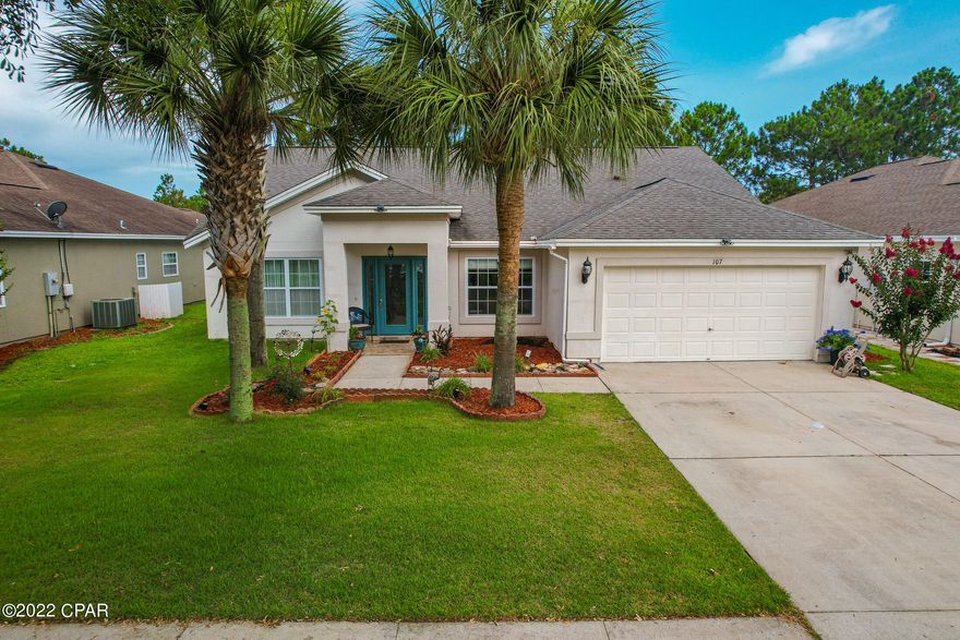 This beautiful & lovingly maintained beach home is located in Unicorn of all neighborhoods with underground utilities, sidewalks throughout.  2 Pools & located in the heart of everything that happens in Panama City Beach. Florida. Walking distance to Pier Park where Shopping, Dining, Tootsie's Bar, Restaurants, Entertainment, Grand Theatre, Free Pet Friendly Weekly Outdoor Concerts &Frank Brown Sports & Aquatic Center with Car & Horse Shows, Gulf Coast Jam, Etc. This spacious 4bd/2ba, with Huge Kitchen, Breakfast Bar, Separate Dining Area, Stainless Steel Appliances.  New Aqua Seal Water Resistant Laminate Flooring throughout which leaves no room for improvement in this already perfectly designed abode. 

Ready to welcome the new owners to move in & make a lifetime of priceless memories.