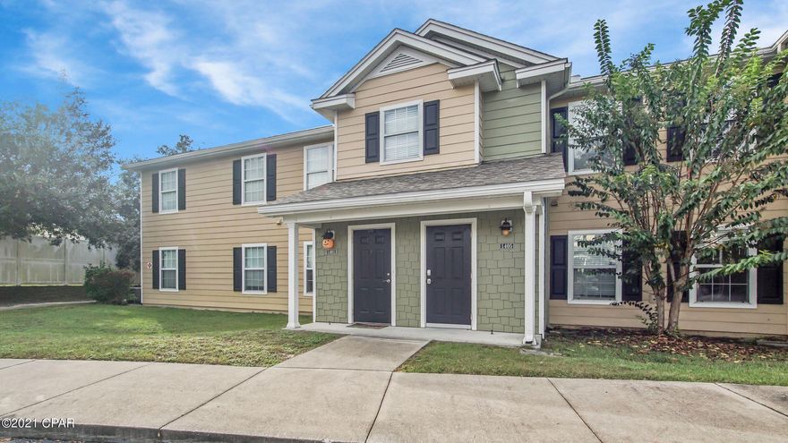 Are you looking for laid back condo living with amenities, but don't care for the price tag that comes with it? Are you wishing for plenty of bedrooms and space, but want to stay under 300k? Look no further! Check out this UPDATED, TOP FLOOR, 4BR unit in the HOT, up and coming community of Nautilus Cove!  This pristine, beautiful home comes with Vaulted ceilings, and has been appointed with upgraded cabinets, granite countertops (including newly installed granite computer desk), stainless steel appliances, fresh paint throughout, LVP flooring in kitchen and dining areas, as well as the following-New Hardware throughout the unit: Schlage front door lock, door handles, cabinet pulls, and bifold knobs. Lighting:  6" LED Can lights, fans, dining light, vanity lights, automatic light in laundry room. Electrical:  all switches, outlets, and some usb outlets in each bedroom, kitchen, living, bartop, and desk area. Bathrooms:  vanities, toilets, mirrors, tile.
AC Unit:  New inside and out, remodeled ac closet for better functionality. Kitchen:  faucet and garbage disposal. Dining:  Custom Barn Doors. This community has a resort style pool, fitness center, playground for the kids,, and fully equipped clubhouse. And the LOCATION! It is right smack in the middle of the beaches, some of the best schools in Bay County, just down the street from Pier Park, convenient to 30a, and close to some of the best restaurants and shopping Bay County has to offer. The only thing missing from this sweet unit is YOU! Schedule a showing with your favorite realtor TODAY! All info and measurements are assumed to be accurate- if important, buyer must verify!