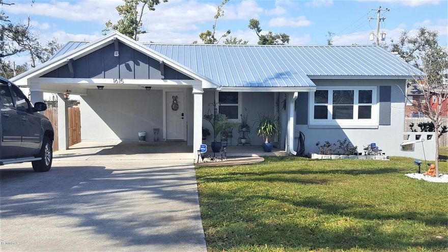 CURRENTLY UNDER CONTRACT, SELLER ACCEPTING BACKUP OFFERS            

Welcome Home...This adorable 3-bedroom 2 bath cottage sits on a large corner lot in the historic Cove. The beautiful solid wood front door welcomes you into the cozy living room with large windows that stream tons of natural light. The dining room leads to a galley style kitchen that boasts new stainless appliances and solid wood cabinets. Also, off the dining room, with it's own entry, is a bonus room that can serve as an office, family room or a den and adjacent is the full sized laundry room. Beautiful original pine wood paneled walls and more large windows are found in the first guest bedroom with a second ample sized bedroom located just across the hallway. The master suite boasts a private bathroom with double vanities, his and a separate space for with shower and toilet. Running throughout the main living area are the gorgeous original hardwood floors that have been refinished as well as custom trim work found around all the doors and windows giving this home an updated cottage feel. Found just out the back door is a great covered entertaining space that leads to the spacious back yard surrounded by a privacy fence with double gate. Also, found in the back yard is a separate storage building for all your outdoor toys or it can serve as the perfect "man cave" or "she shed" with attached carport. This charming home is a gem and located close to schools, the St. Andrew Yacht Club boat launch and just a short golf cart ride to downtown Panama City's many wonderful restaurants and venues. Call today to schedule your private showing; this one is truly special and won't last long!

(All sizes approximate and taken from public records, Buyer to verify any and all details Buyer deems important.)